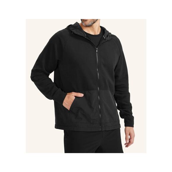 NWT Peloton Terry Fabric Blocked Hooded Full Zip Size M - Picture 7 of 10